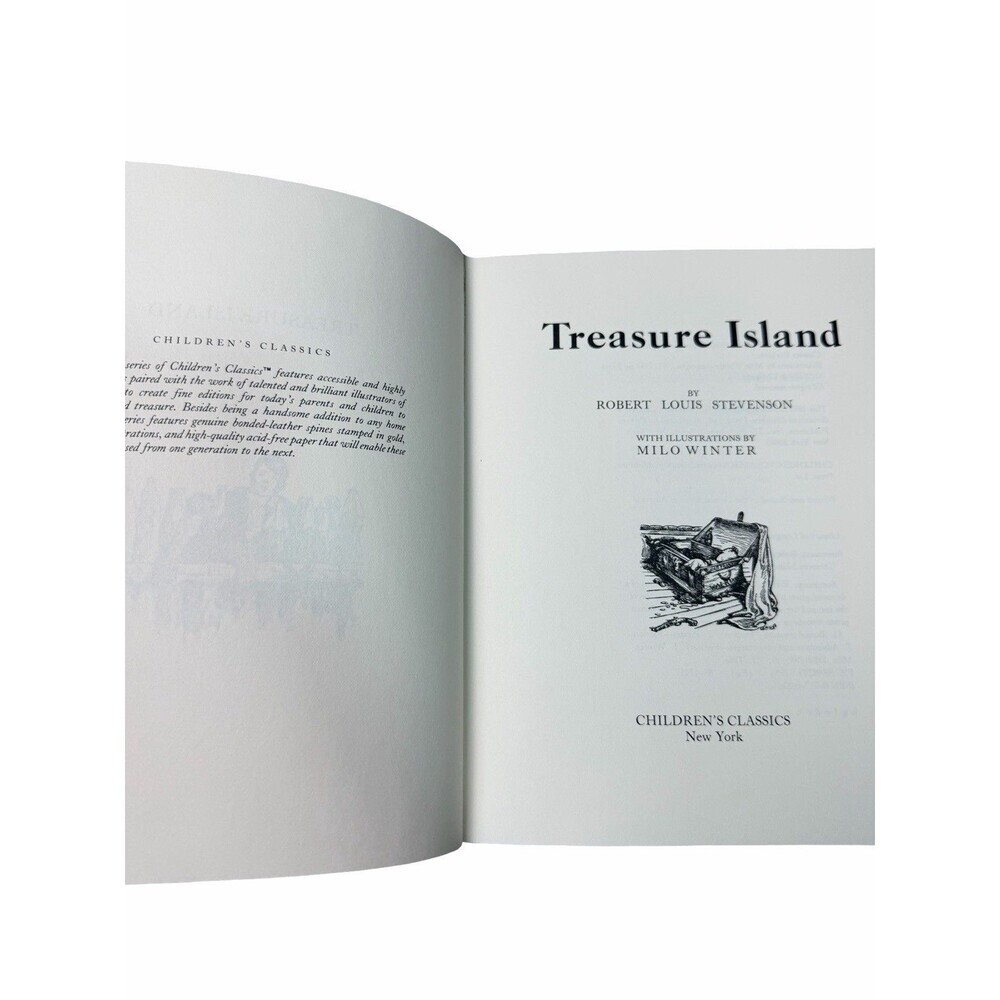 Treasure Island Robert Louis Stevenson Milo Winter Illustrated Hardcover Vintage - Picture 8 of 13